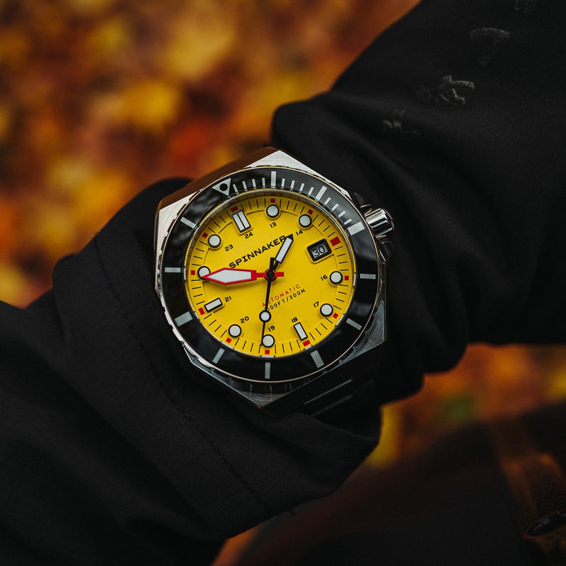 Dumas Yellow / Stainless Steel | Yellow Dial