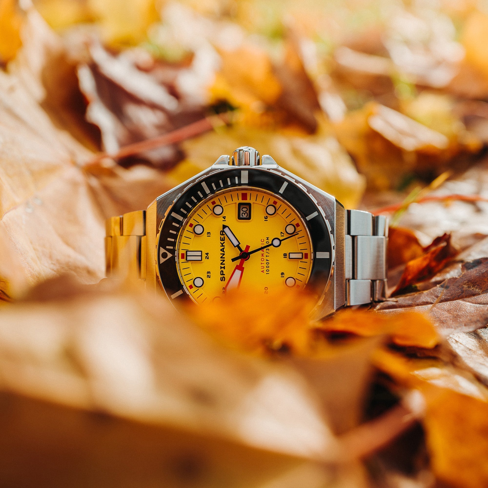 Dumas Yellow / Stainless Steel | Yellow Dial