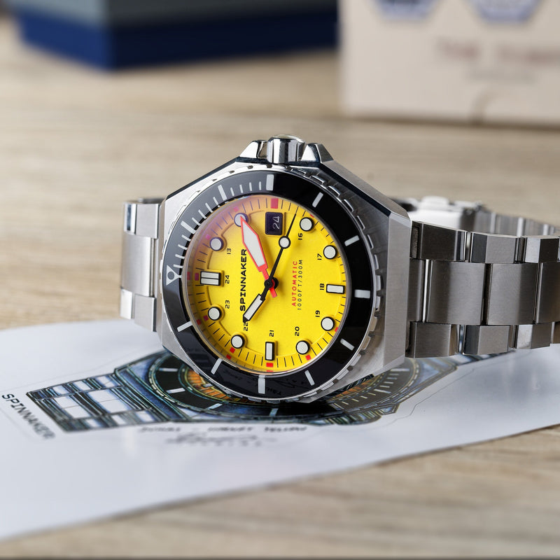 Dumas Yellow / Stainless Steel | Yellow Dial