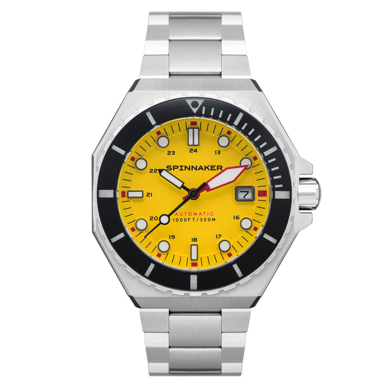 Dumas Yellow / Stainless Steel | Yellow Dial
