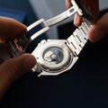 Dumas Gray Dial / Orange / Stainless Steel | Gray Dial