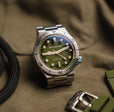 Boettger Diver Limited Edition Automatic Khaki | Khaki Dial