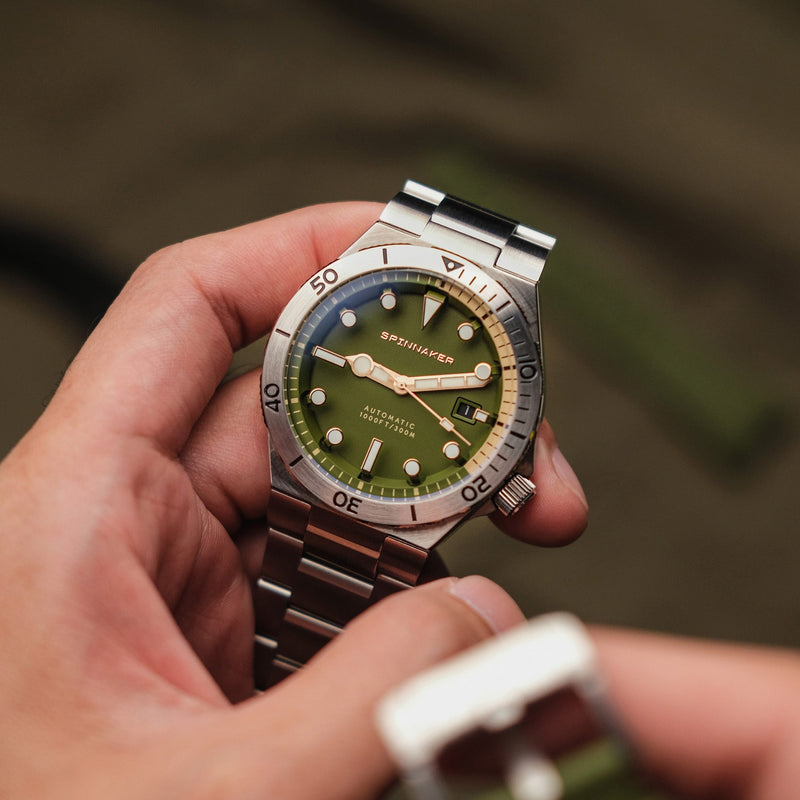 Boettger Diver Limited Edition Automatic Khaki | Khaki Dial