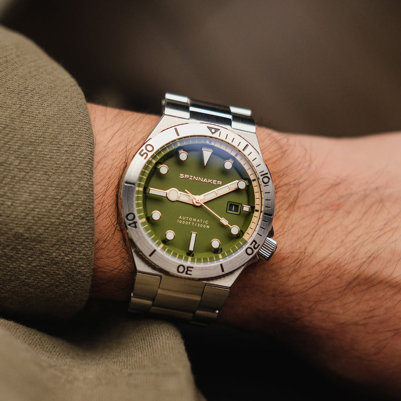 Boettger Diver Limited Edition Automatic Khaki | Khaki Dial
