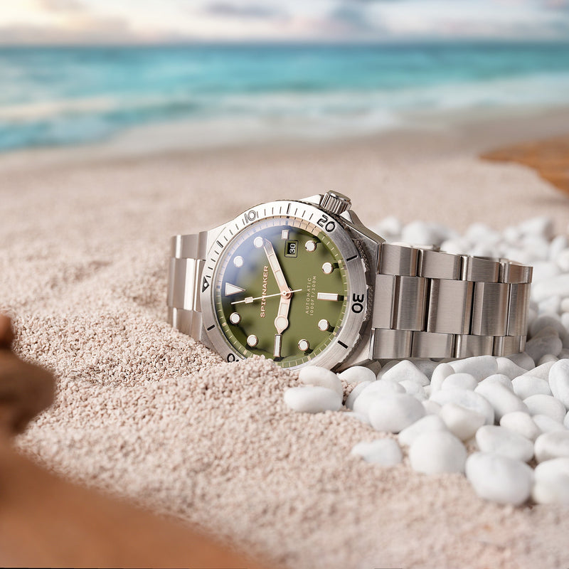Boettger Diver Limited Edition Automatic Khaki | Khaki Dial