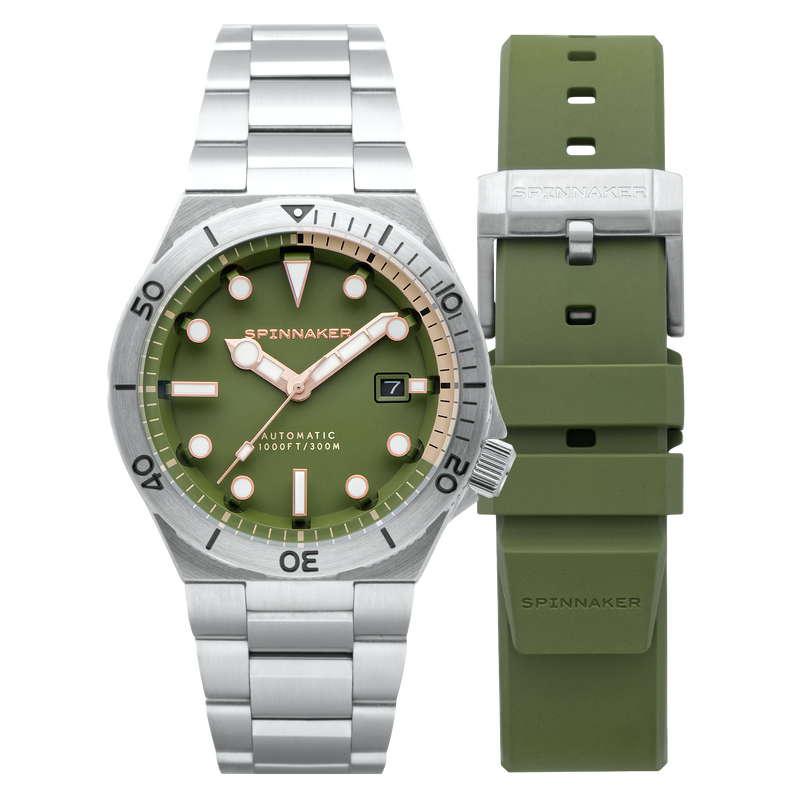 Boettger Diver Limited Edition Automatic Khaki | Khaki Dial