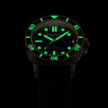 Spinnaker Hull Diver Automatic Blue / Leather | Blue Dial