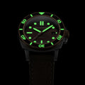 Spinnaker Hull Diver Automatic Blue / Leather | Blue Dial