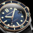 Spinnaker Hull Diver Automatic Blue / Leather | Blue Dial