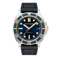 Spinnaker Hull Diver Automatic Blue / Leather | Blue Dial