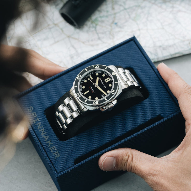 Hull Diver Black / Stainless Steel | Black Dial