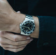 Hull Diver Black / Stainless Steel | Black Dial