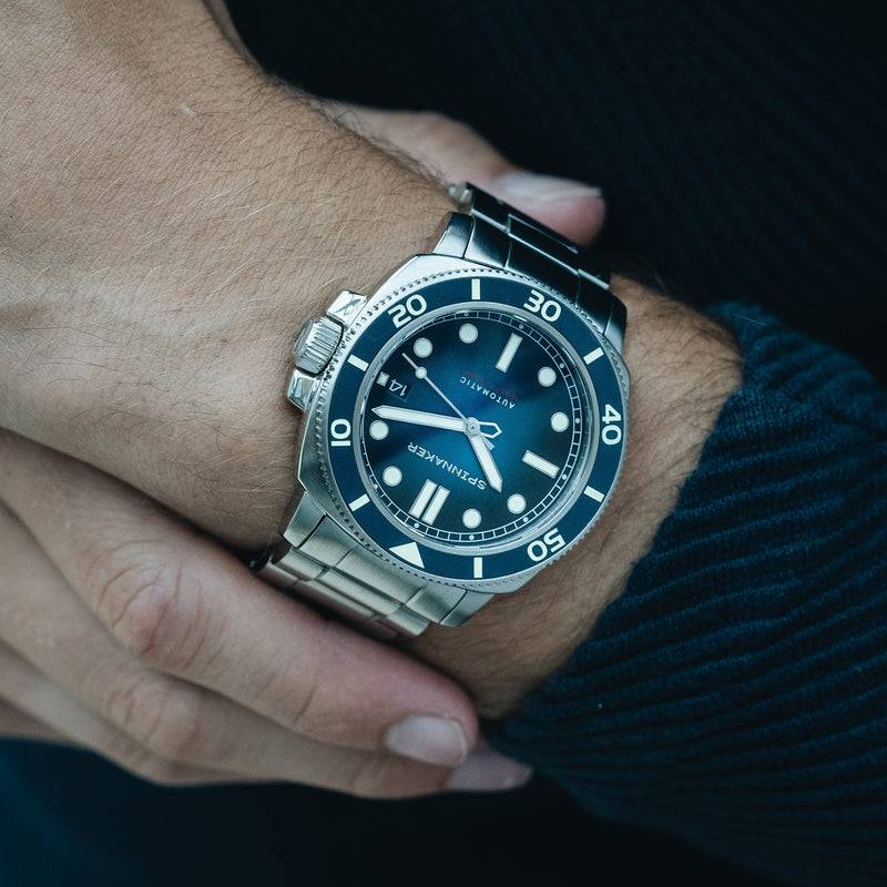 Hull Diver Blue / Stainless Steel | Blue Dial