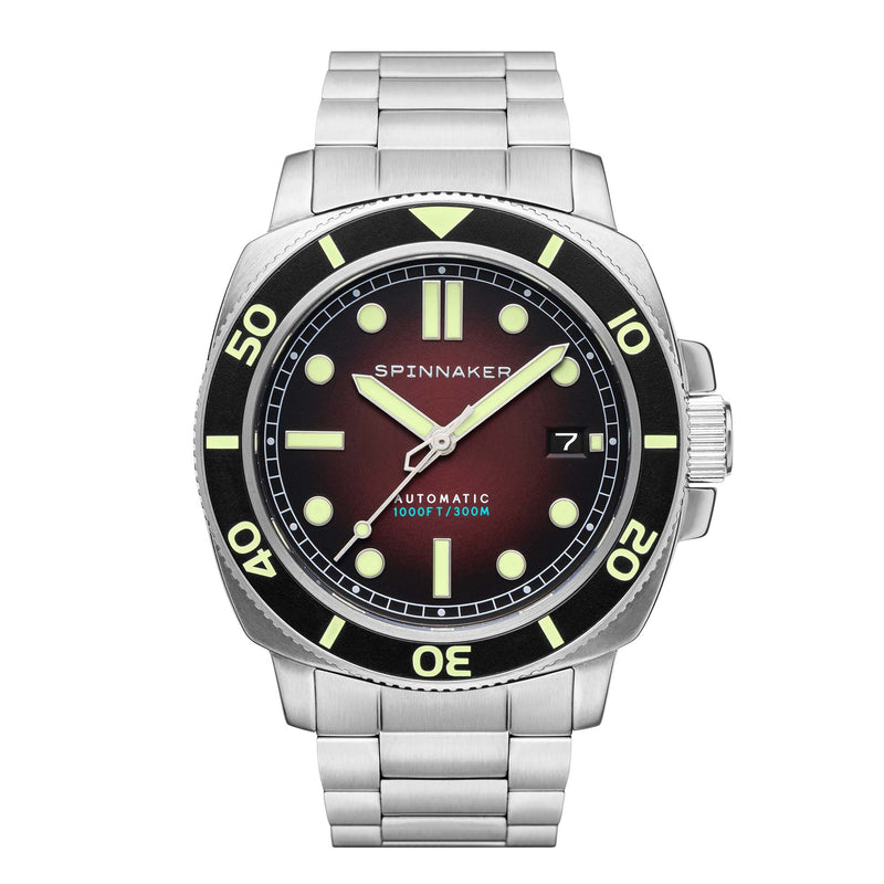 Hull Diver Red / Stainless Steel | Red Dial