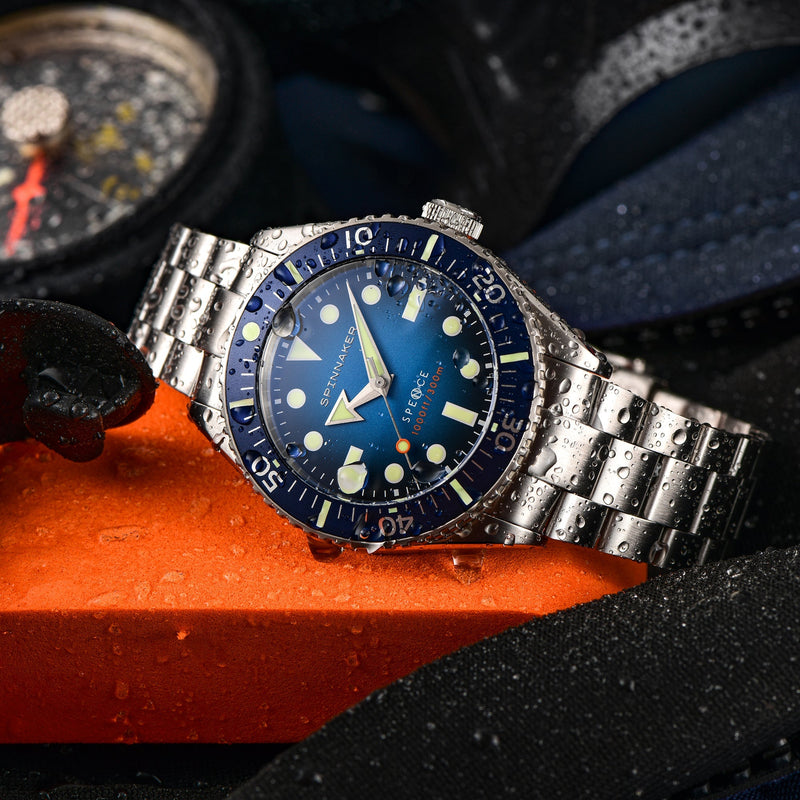 Spence 300 Blue / Stainless Steel | Blue Dial