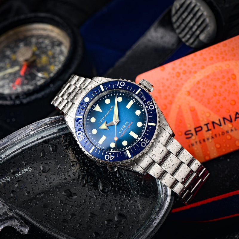 Spence 300 Blue / Stainless Steel | Blue Dial