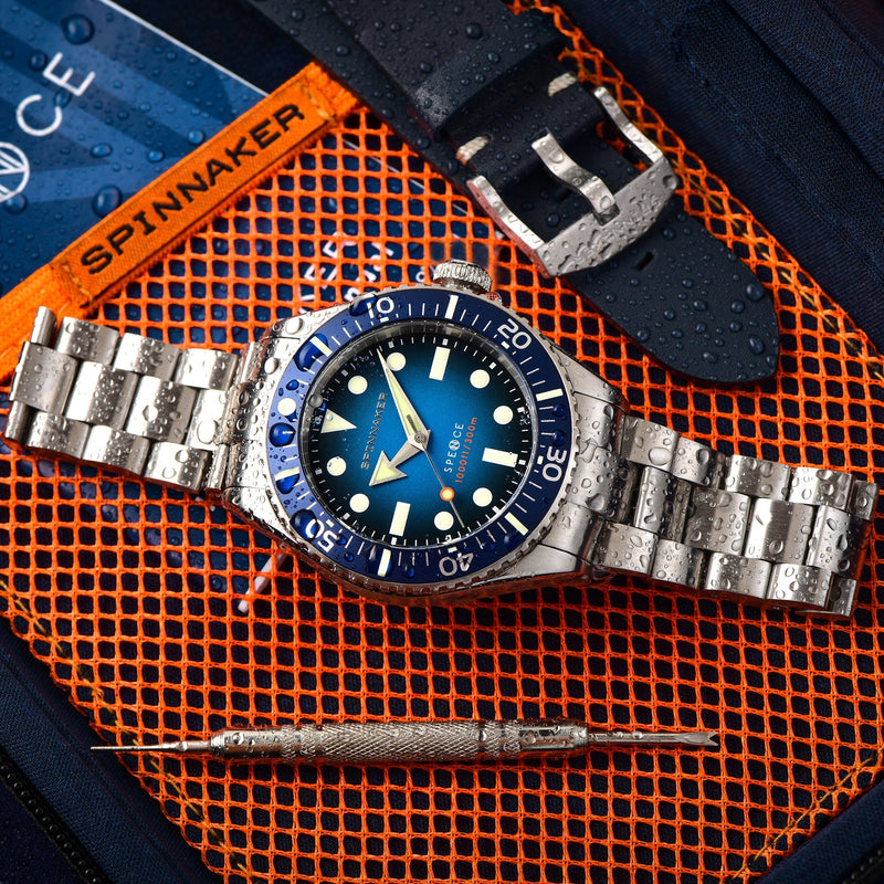 Spence 300 Blue / Stainless Steel | Blue Dial