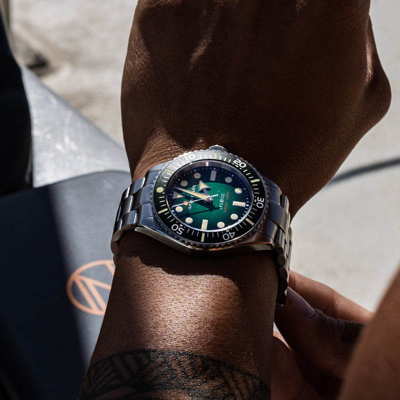 Spence 300 Green Dial / Stainless Steel | Green Dial