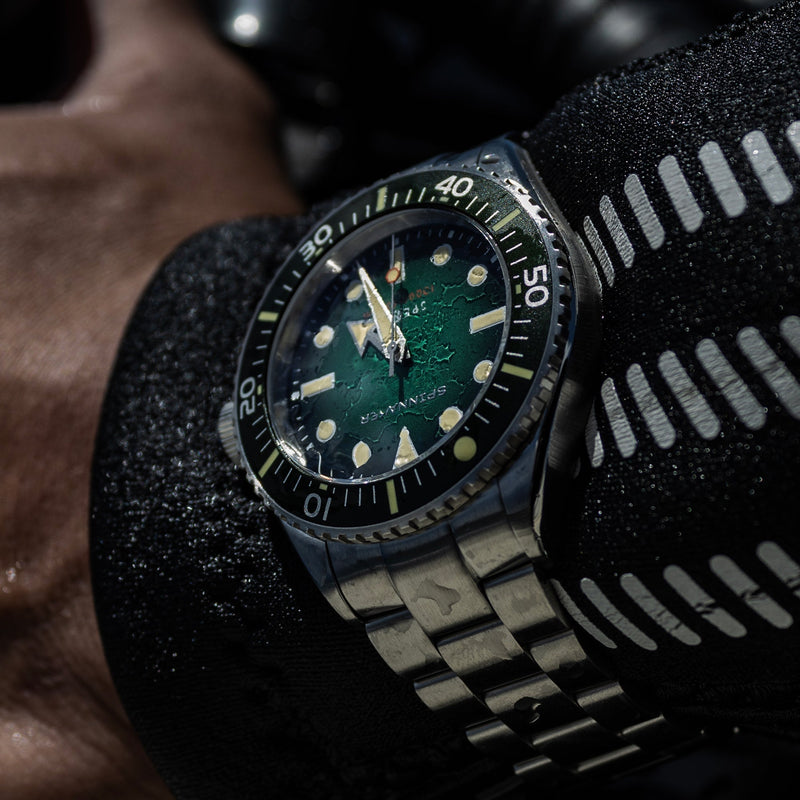 Spence 300 Green Dial / Stainless Steel | Green Dial