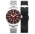 Spence 300 Red Dial / Stainless Steel | Red Dial