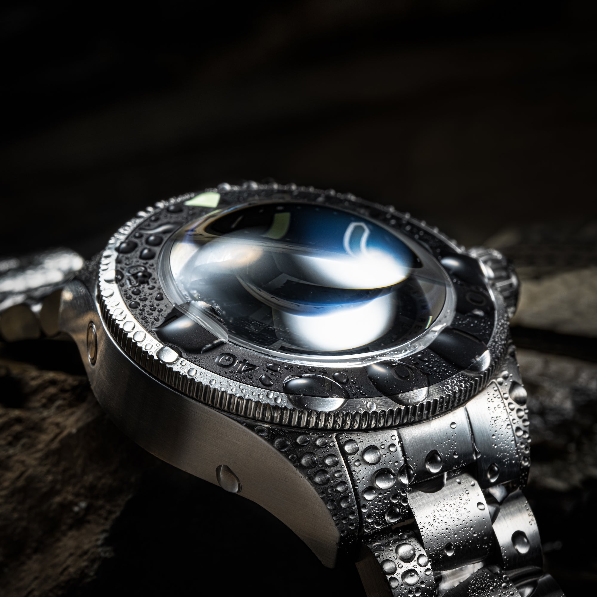 Piccard Black / Stainless Steel | Black Dial