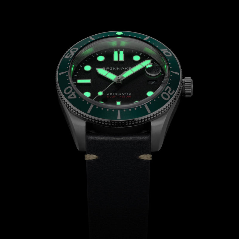 Croft Midsize Black Dial / Leather | Black Dial