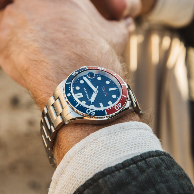 Croft Midsize Black / Stainless Steel | Black Dial