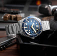 Croft Midsize Blue / Stainless Steel | Blue Dial