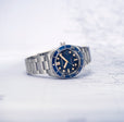 Croft Midsize Blue / Stainless Steel | Blue Dial