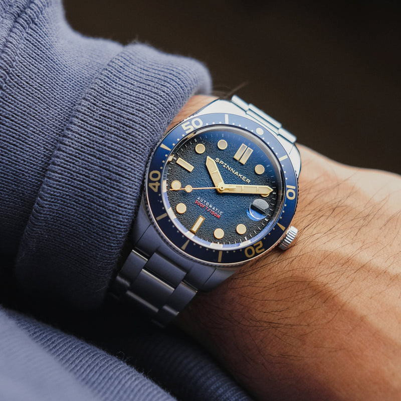 Croft Midsize Blue / Stainless Steel | Blue Dial