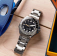 Dumas GMT Automatic Black/Stainless Steel | Black Dial