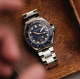 Dumas GMT Automatic Blue / Stainless Steel | Blue Dial