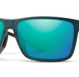 Riptide MEN'S Matte Pacific Crystal / Chromapop Glass Polarized Opal Mirror |  Dial