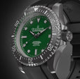 Damascus Swiss Automatic SW200 Deep Marine Explorer II Damascus/Green Dial | Green Dial