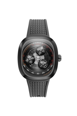 Tri-star Orbit Automatic Limited Edition Black / Rubber Black Dial