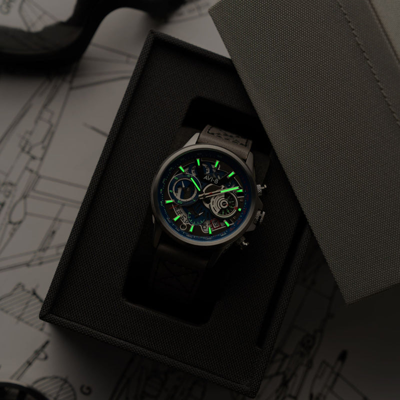 Matador Blue / Grey | Blue Dial