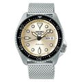 5 Sports SKX Series Black Dial / Stainless Steel Mesh Bracelet Black Dial