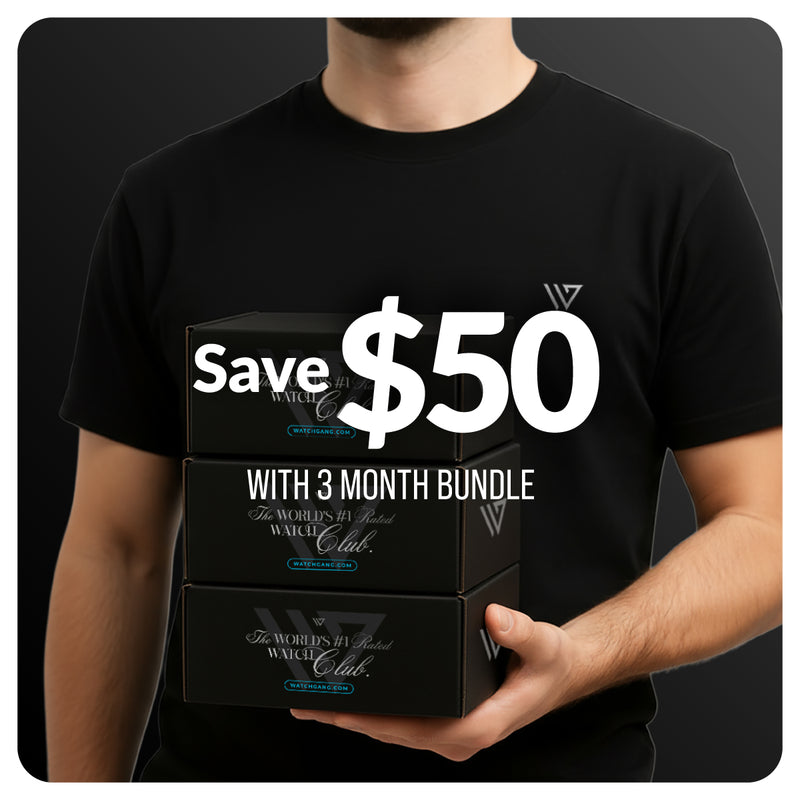 Watch Gang Black Subscription - 3 Month Prepay