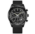 Rialto 3975 Quartz 44 MM Chronograph | Black Dial