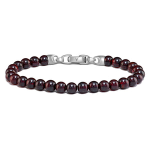 Birthstone Bracelet, 6MM - January - Regular Regular