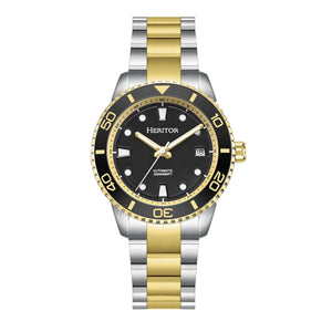 Bexley Diver Automatic Silver / Gold Blue Dial