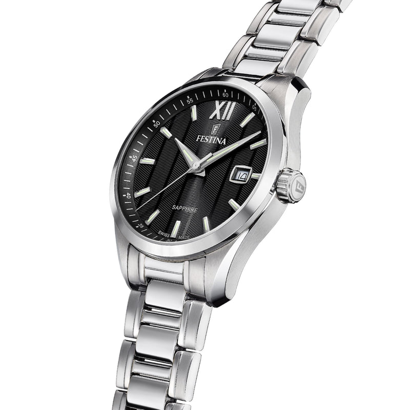 Classic Black / Stainless Steel Black Dial