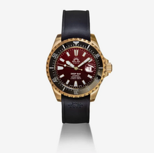 Deep Bay Burgundy-Black Burgundy Dial