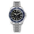 Diver 200M Automatic Bracelet Diving Watch - Blue | Black Dial