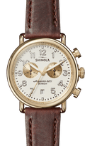Runwell 2 Eye Chrono 41mm White / Gold | White Dial