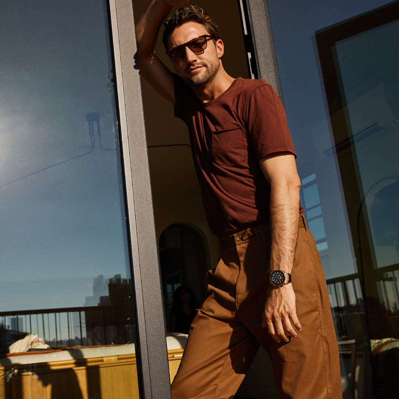 Axiom SC Black / Leather | Black Dial