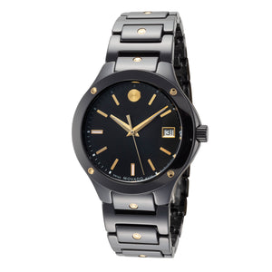 SE 33mm / Black / Black and Yellow | Black Dial