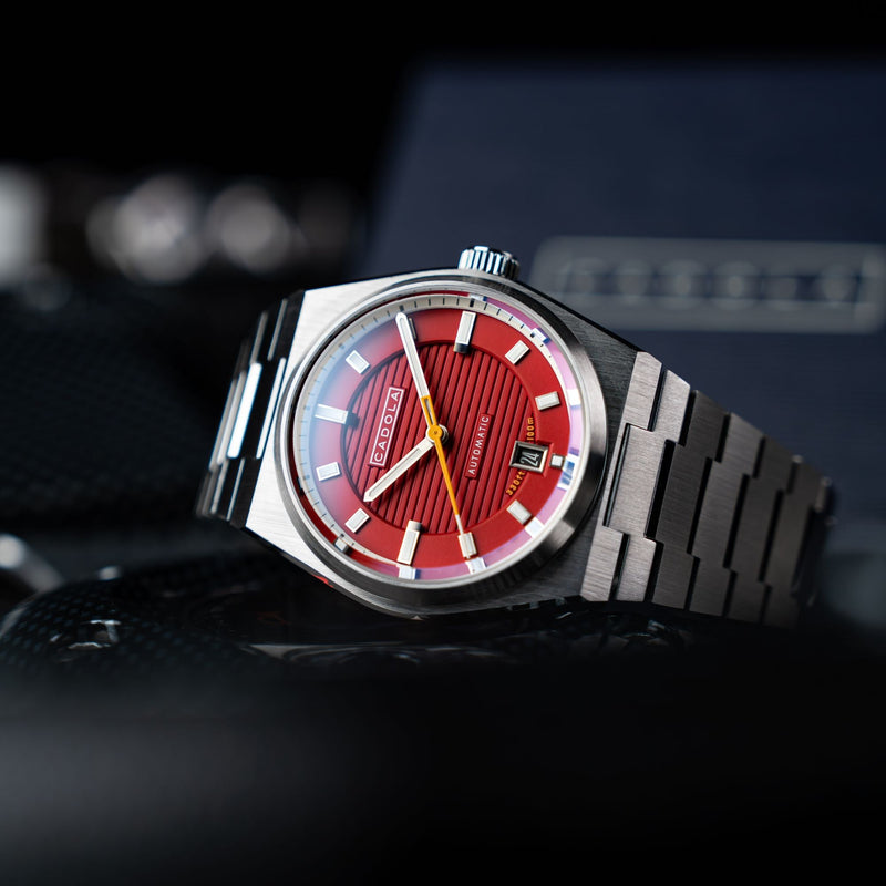 Lydden Hill Automatic Red / Stainless Steel | Red Dial
