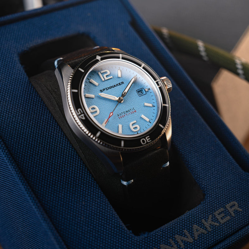 Fleuss Automatic Blue / Leather | Blue Dial