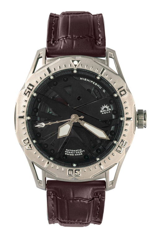 Mishipeshu O. Brown Dial / Croco Strap Brown Dial